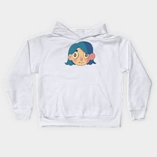 fun face bloop Kids Hoodie